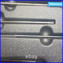 Snap-on AWBSSGM10 Metric T-Handle Hex Key Set Ball End 8pc Black/Blue