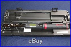 Snap-on Atech2fr100b Electronic 3/8 Drive Flex Torque Wrench 5-100 Ft. Lbs