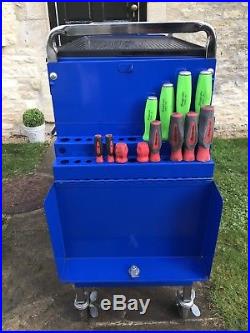 Snap on Blue point job lot trolley tool box with snap on & blue point tools