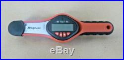 Snap-on ED1050 1/4 Drive Electronic Dial Type Torque Wrench 0-50 In. Lbs