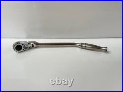 Snap-on Flex Head Ratchet F712 3/8 Drive Bent Handle Ratchet Genuine