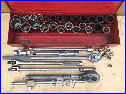 Snap-on Impact 3/4 Drive Metric Sockets Set Wright Britool KD Imperial