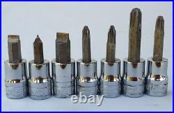 Snap-on Impact Driver Set 8 pc 3/8 Drive 208EPIT