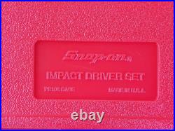 Snap-on Impact Driver Set 8 pc 3/8 Drive 208EPIT