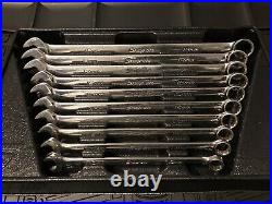 Snap on Long Reach Combi Spanners 10-19mm Set OEXLM710