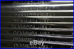 Snap-on OEXLM710B 10 pc 12-Point Metric Long Combination Wrench Set (1019 mm)