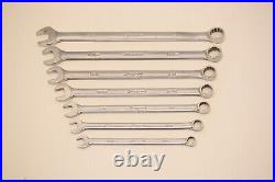 Snap-on OEXL 707B Long Combination Wrench Set 7 piece set 3/8 to 3/4 withTray