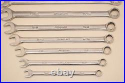 Snap-on OEXL 707B Long Combination Wrench Set 7 piece set 3/8 to 3/4 withTray