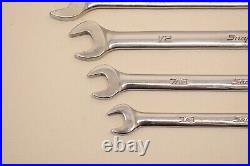 Snap-on OEXL 707B Long Combination Wrench Set 7 piece set 3/8 to 3/4 withTray