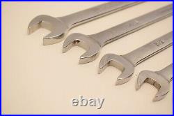 Snap-on OEXL 707B Long Combination Wrench Set 7 piece set 3/8 to 3/4 withTray