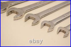 Snap-on OEXL 707B Long Combination Wrench Set 7 piece set 3/8 to 3/4 withTray