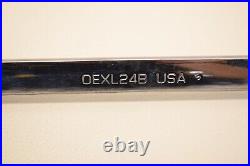 Snap-on OEXL 707B Long Combination Wrench Set 7 piece set 3/8 to 3/4 withTray