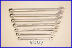 Snap-on OEXL 707B Long Combination Wrench Set 7 piece set 3/8 to 3/4 withTray