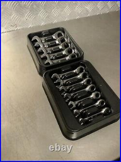 Snap-on Ratchet Spanners. Snap On Stubby Ratchet Spanners 8mm-19mm Midget Spann