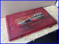 Snap-on TDTDM500A 76-Piece Master Tap & Die Set in Case READ DESCRIPTION