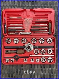 Snap on Tap and Die Set Rethreading Kit TDM 117A / See Description