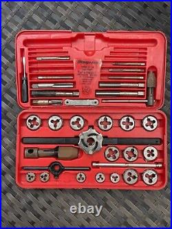 Snap on Tap and Die Set Rethreading Kit TDM 117A / See Description