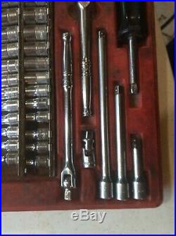 Snap-on Tools 1/4 Drive 6-Point General Service Socket Set metric