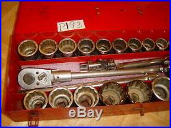 Snap-on Tools 35 Piece 3/4 Drive Sae. General Service Set 434hdc