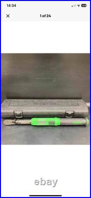 Snap on Tools 3/8 Digital Torque Wrench ATECH2N125VG-TESTED EXCELLENT