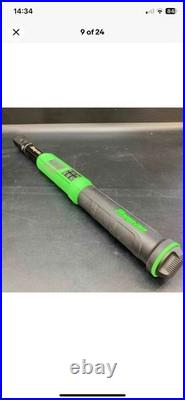 Snap on Tools 3/8 Digital Torque Wrench ATECH2N125VG-TESTED EXCELLENT