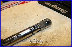Snap-on Tools 3/8 Drive Flex-Head Techwrench Torque Wrench (5100 ft-lb)