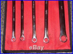 Snap-on Tools 5 Pc. Sae. High Performance Ratcheting Box Wrench Set Xdlr705