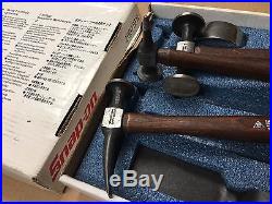 Snap-on Tools 7 Piece Body Tool Hammer & Dolly Set Very Lightly Used
