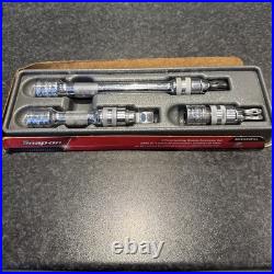 Snap on Tools NEW 303SXWKL 3 pc 1/2 Drive 3 5 8 Locking Wobble Extension Set