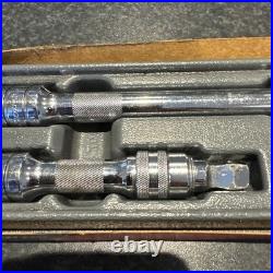 Snap on Tools NEW 303SXWKL 3 pc 1/2 Drive 3 5 8 Locking Wobble Extension Set
