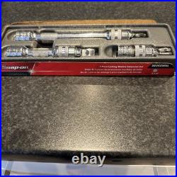 Snap on Tools NEW 303SXWKL 3 pc 1/2 Drive 3 5 8 Locking Wobble Extension Set