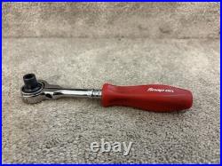 Snap-on Tools RED 1/4 Hex Drive Round Swivel Head Bit Ratchet THNFDM72 Snap-on Tools RED 1/4 Hex Drive Round Swivel Head Bit Ratchet THNFDM72