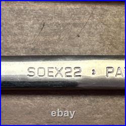 Snap-on Tools USA 8pc SAE FLANK DRIVE 12PT Chrome CombinationWrench set