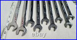 Snap-on Tools USA OEXM710B 9-pc. METRIC 12-PT. Combination Wrench Set 11-19 mm