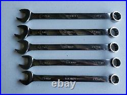 Snap-on Tools USA Oexm705 5pc Large Metric Combination Wrench Set 20mm To 24mm