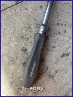 Snap-on USA Long Handle Ratchet Wrench Soft Grip SHLD8 1/2