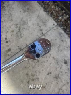 Snap-on USA Long Handle Ratchet Wrench Soft Grip SHLD8 1/2