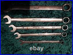 Snap on a/f spanners 3/8 7/8 (no 13/16)