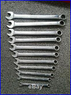 Snap on flank drive plus spanners 3/8 1
