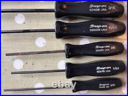 Snap-on hex allen key driver 9 piece set