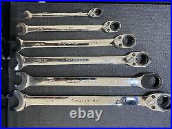 Snap on ratchet wrench set sae flank drive plus