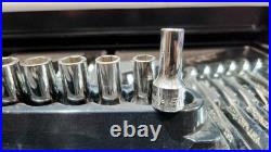 Snap on semi deep 3/8 Socket Set 8mm 19mm 6 Point