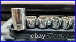 Snap on semi deep 3/8 Socket Set 8mm 19mm 6 Point