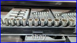 Snap on semi deep 3/8 Socket Set 8mm 19mm 6 Point