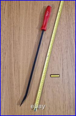 Snap on tools SPBS24 24 striking pry bar hard handle Red USA prybar Excellent