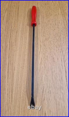Snap on tools SPBS24 24 striking pry bar hard handle Red USA prybar Excellent