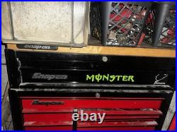 Snap on tools middle section toolbox 40 black KRA4860DKPIV