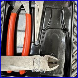 Snap on tools orange soft grip xtra long heavy duty plier set pl330