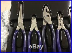 Snap on tools plier set purple preowned snaps-on tools purple plier set 5 piece
