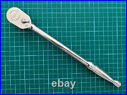 Snap on tools usa 3/8 drive FL80 long handle chrome ratchet (4325)